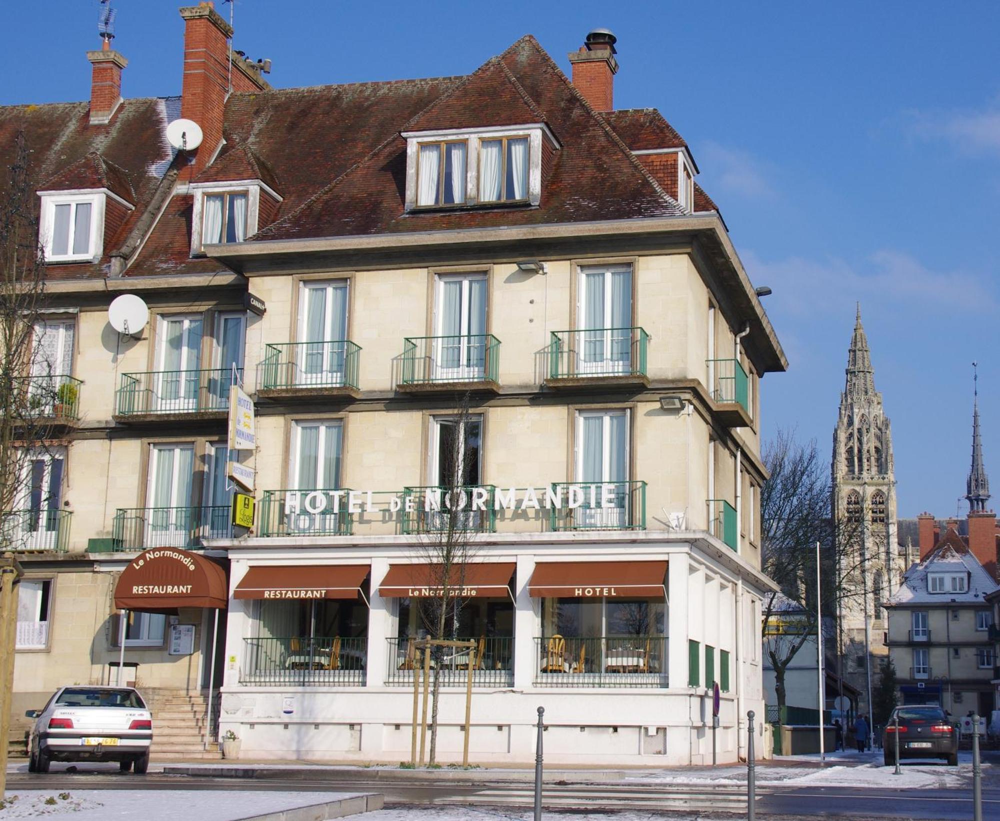 Logis Hotel & Restaurant - Le Normandie Caudebec-en-Caux Zewnętrze zdjęcie