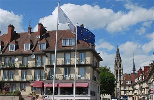 Logis Hotel & Restaurant - Le Normandie Caudebec-en-Caux Zewnętrze zdjęcie